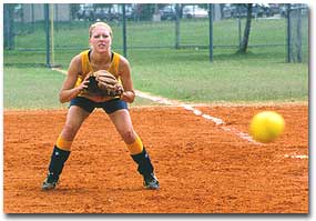 Amanda Playing Against Olympic Team USA