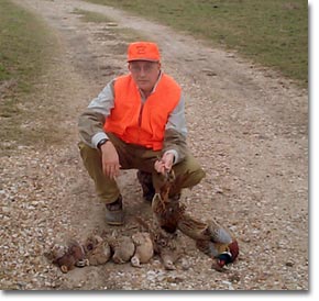 Bill with his birds