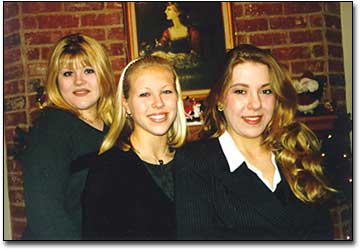 Noe Girls at Christmas 98