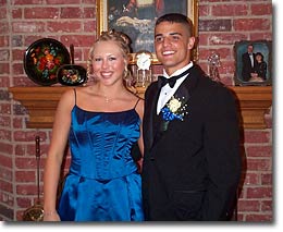 Amanda before Senior Prom